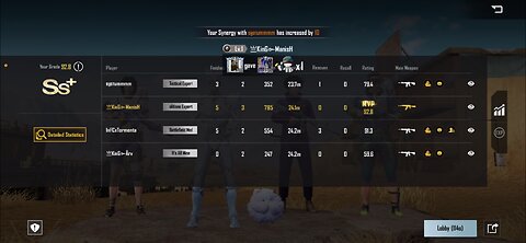 BGMI - Miramar competitive Chicken Dinner