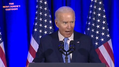 Biden yells for Democrats at DNC: "We gonna win in 2022!"