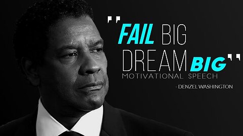 Dream big and focus on it || motivational speech