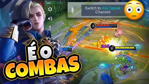 LIGUEI A CALL DO JOGO E DESCOBRI O MELHOR TIME DO MOBILE LEGENDS