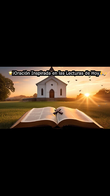 🌟¡Oración Inspirada en las Lecturas de Hoy🙏✨