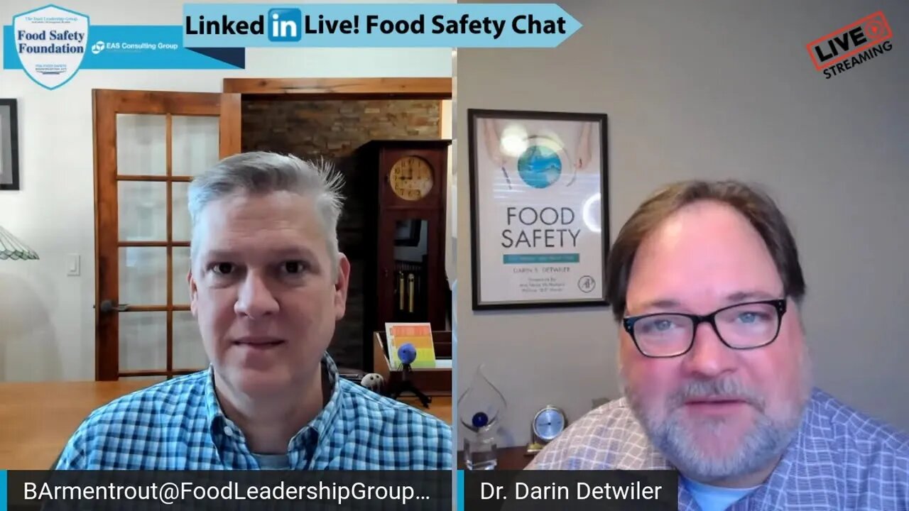 Episode 73: Food Safety Chat - Live! 041522