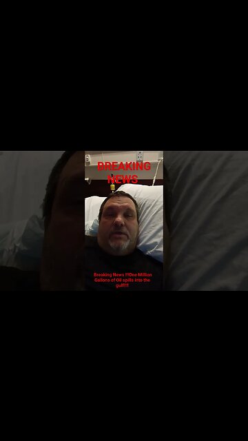 BREAKING News!! 1 million gallons of oil spills in to the Gulf of Mexico