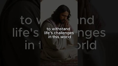 A prayer for inner resilience ￼