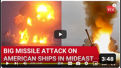 'Big Attack On U.S. Forces In Middle East; 3 American Ships, 2 Navy Destroyers Hit By Houthi Rebels