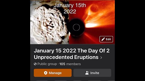 January 15 2022 The Day Of 2 Unprecedented Eruptions