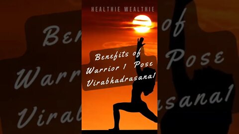 Benefits of Virabhadrasana - The Perfect Balancing Pose || #yoga || #shorts || #health