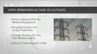 OPPD warns Omaha area residents of potential power outages