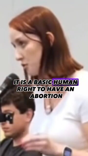 Pro-Choice College Student gets Silenced Real Quick