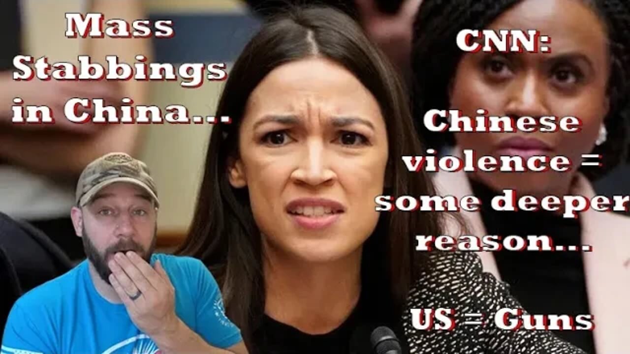 China has a Mass Stabbing problem... but they have EXTREME Gun Control...