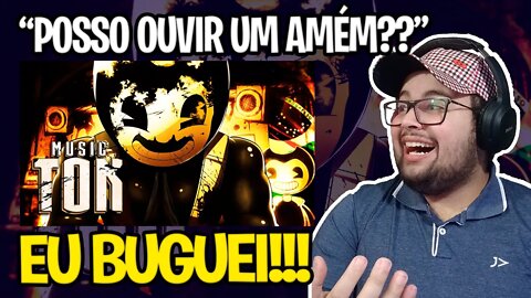 REACT Rap do Sammy Lawrence (Bendy) - POSSO OUVIR UM AMÉM | PAPYRUS DA BATATA