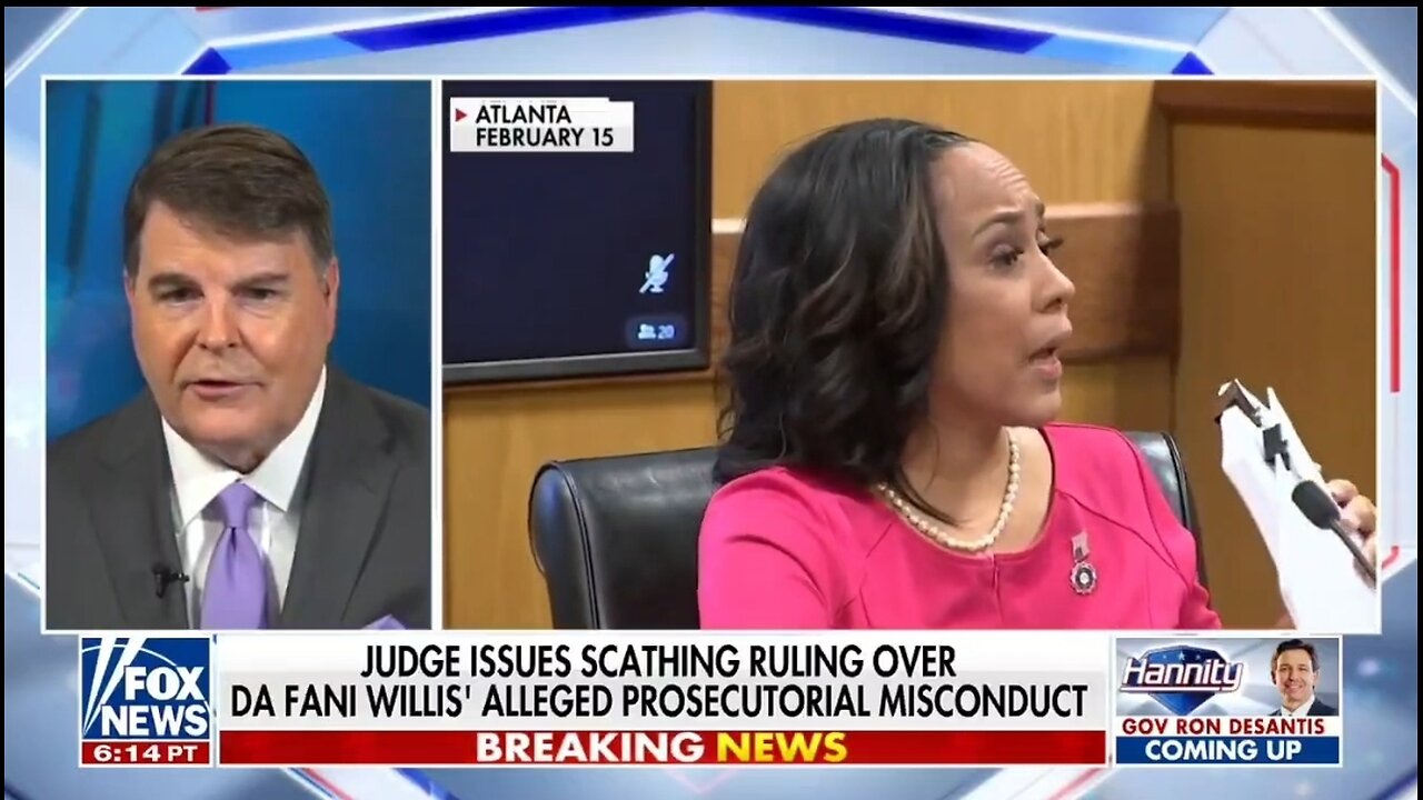 Gregg Jarrett: GA Judge Threw Fani Willis A Lifeline With Gutless Decision