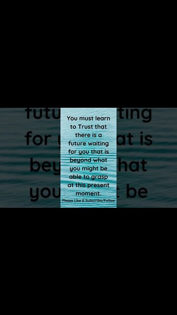 There's A Future Waiting