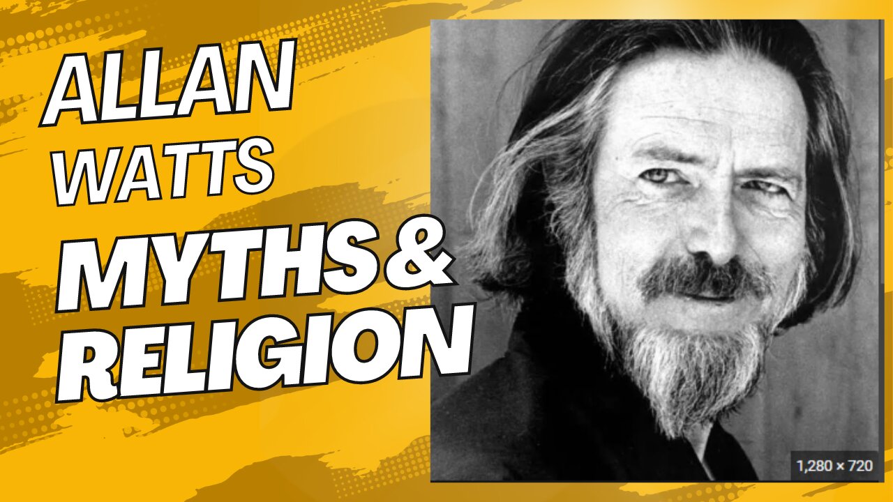 Alan Watts: Your Path to Enlightenment about Myth and Religion #Allan Watts