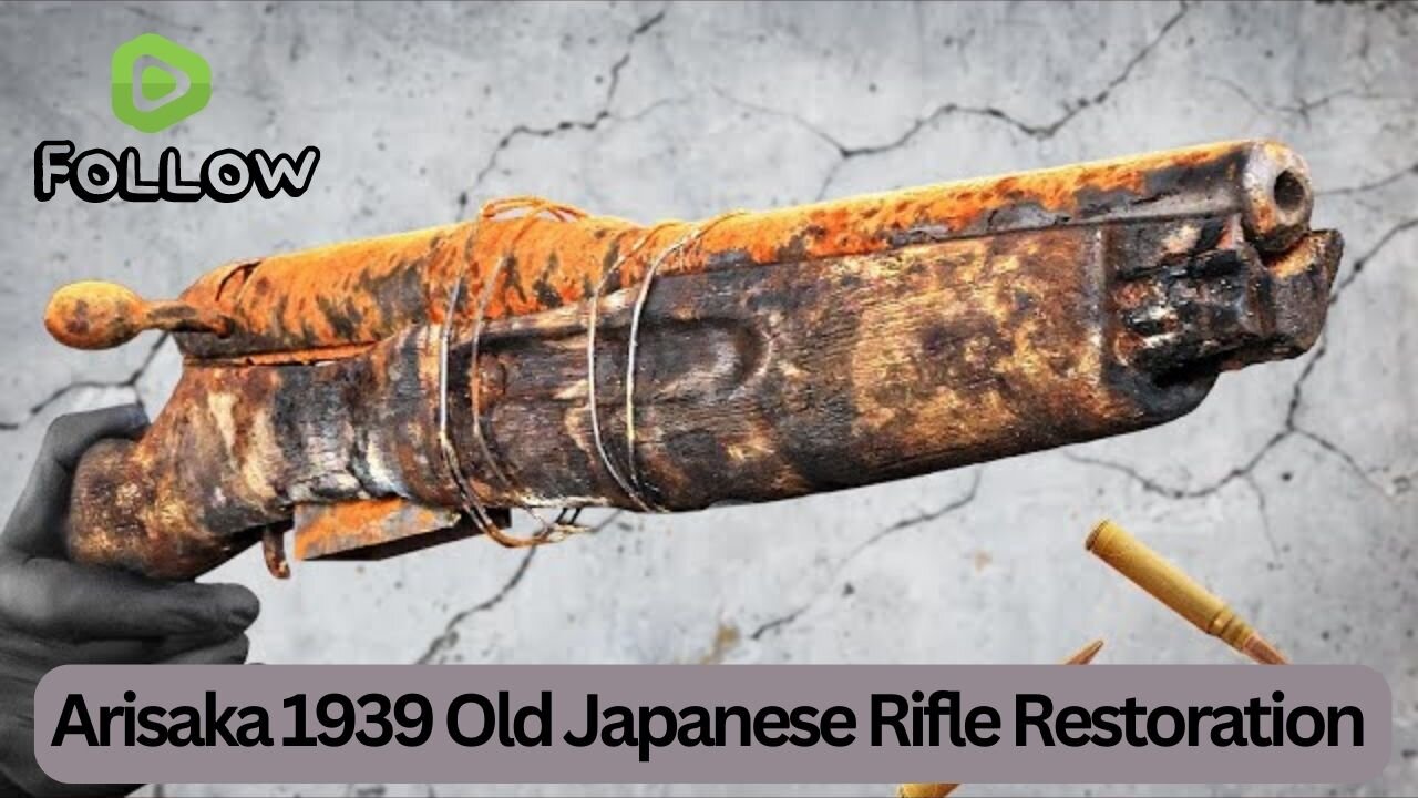 Type 99 Arisaka 1939 | Old Japanese Rifle Restoration