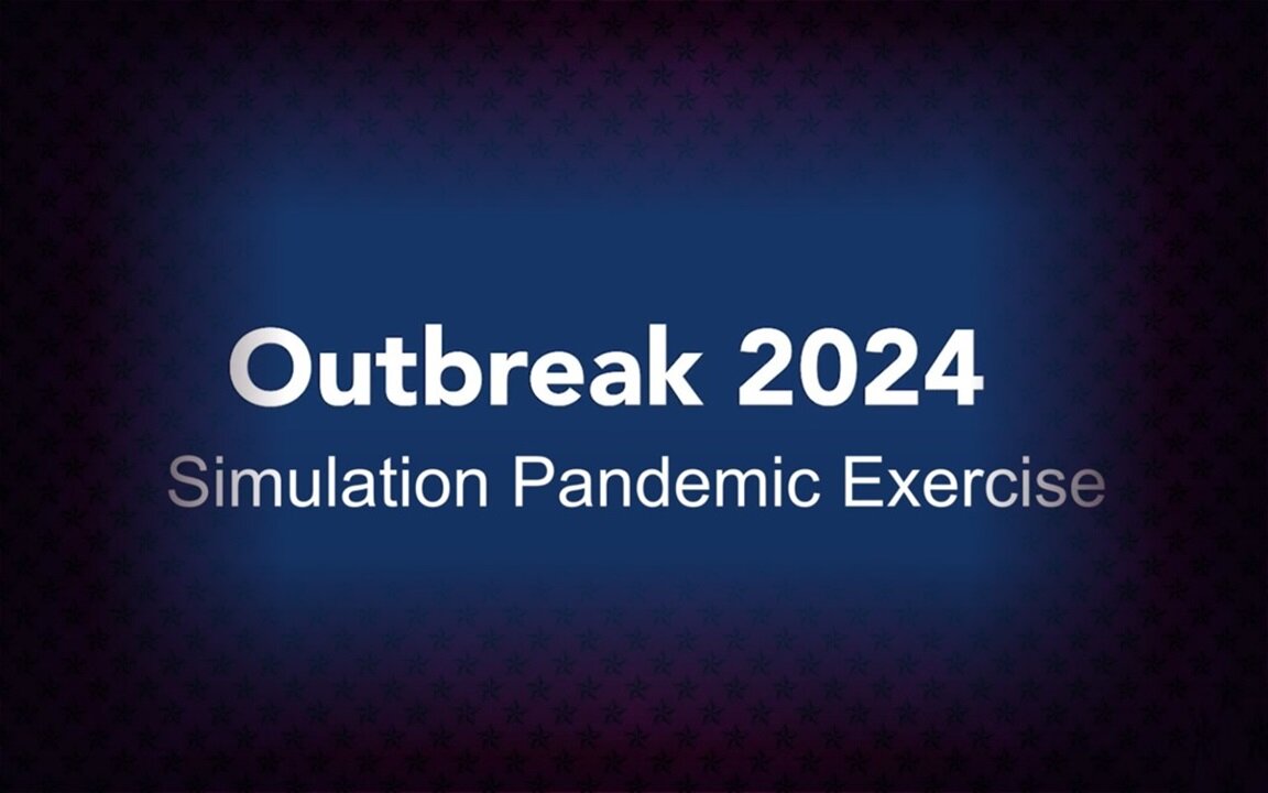 Exercise-Simulation Called "Outbreak 24" Hummm, Stage Setting The Next One??