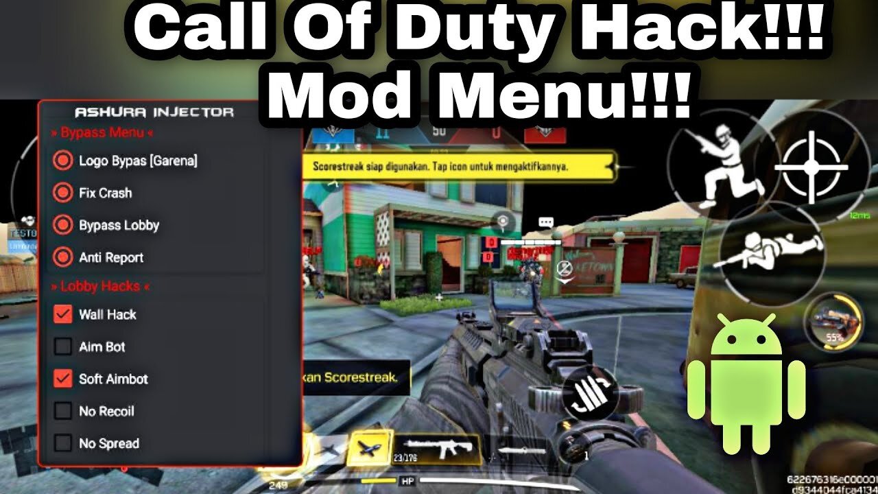 SAIIU... Como baixar e instalar Mod Menu no Call of Duty Mobile.