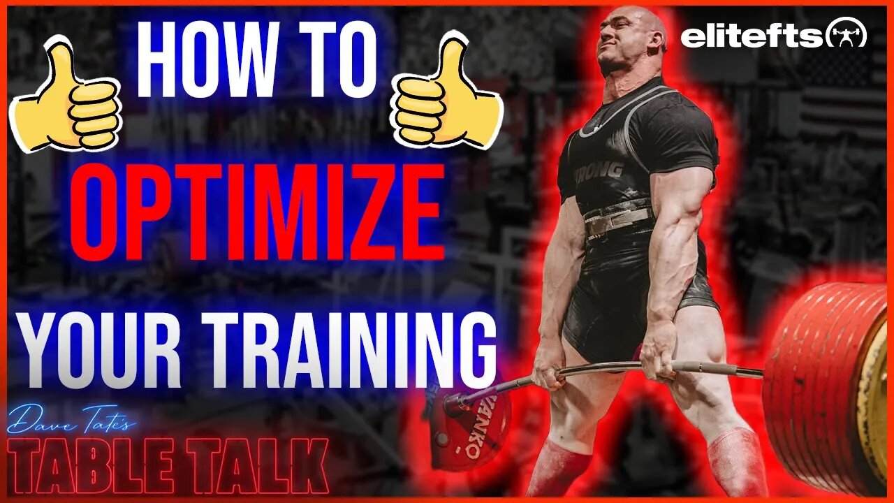 How To Optimize Your Training | Danny Grigsby