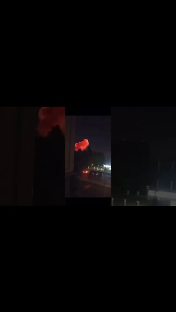 Massive explosion in #Belgorod. #UkraineRussiaWar