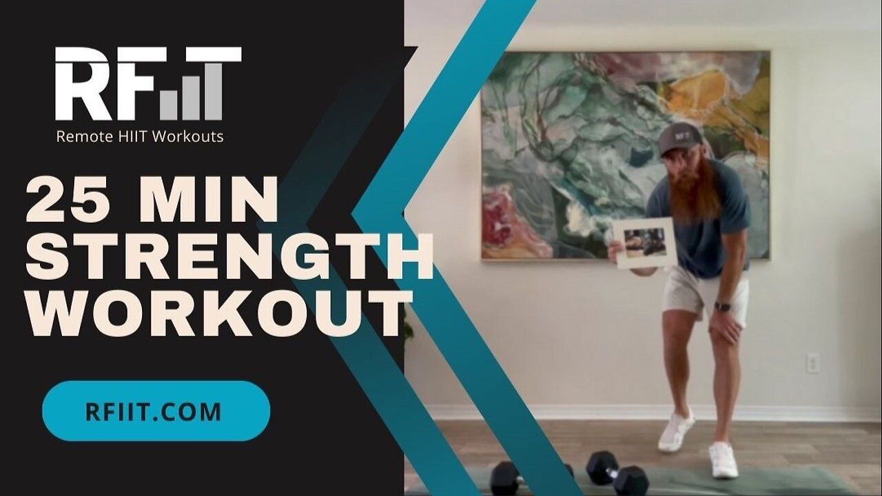 25 MIN FULL BODY WORKOUT - Strength Training with dumbbells - No Repeats