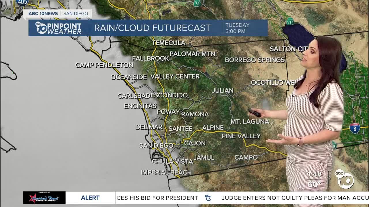 ABC 10News Pinpoint Weather with Meteorologist Megan Parry