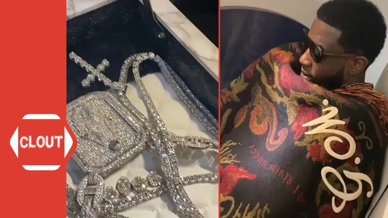 Gucci Mane Shows Off His Jewelry Box While Flying On Private Jet!