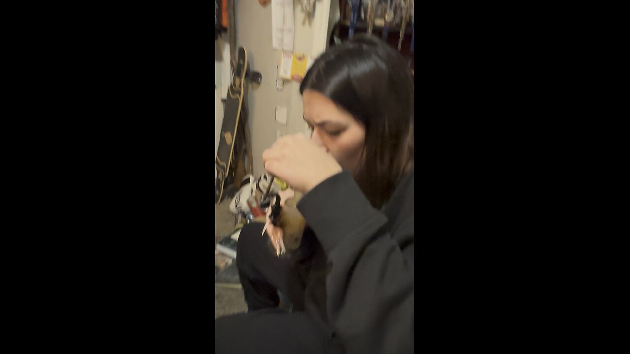 Yung Tiana Takes A Fat Dab Out Yung Alone’s Old Rig