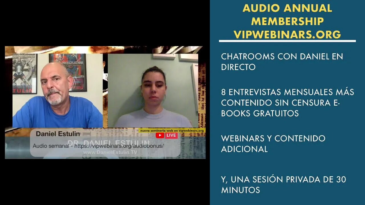 Dr. Daniel Estulin LIVE CHAT