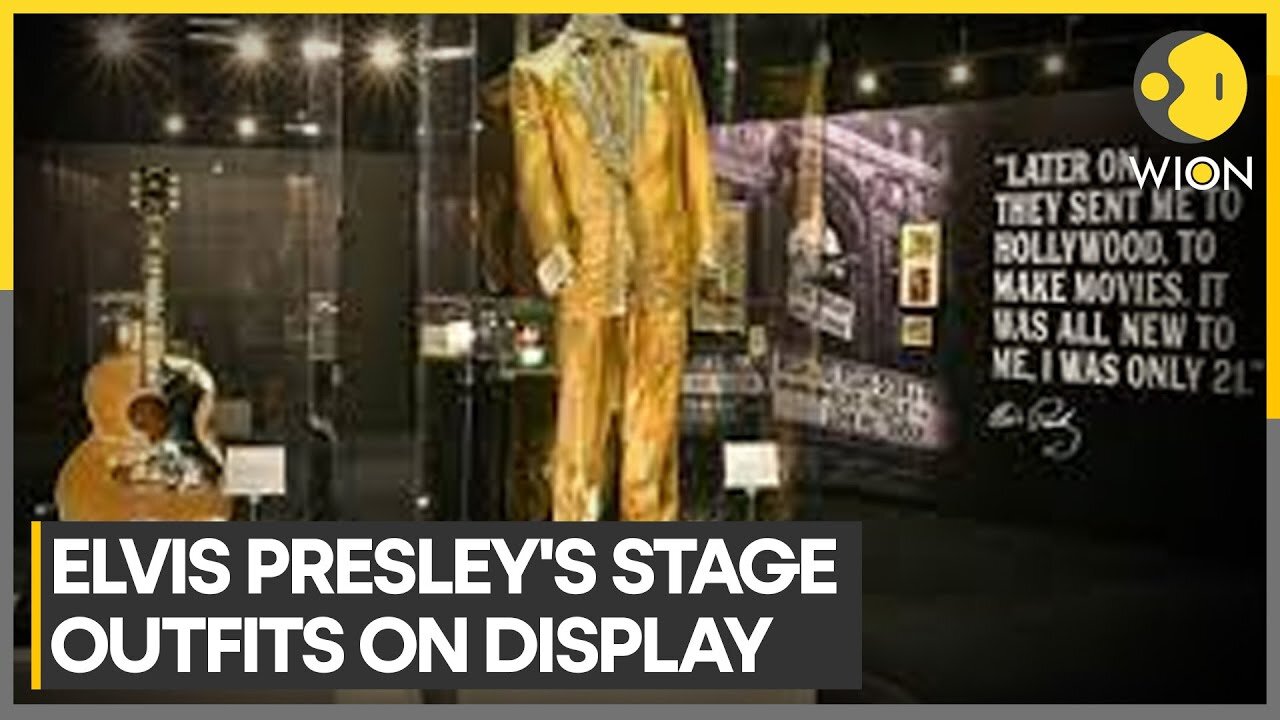 Elvis Presley's iconic personal possessions on display | WION Newspoint