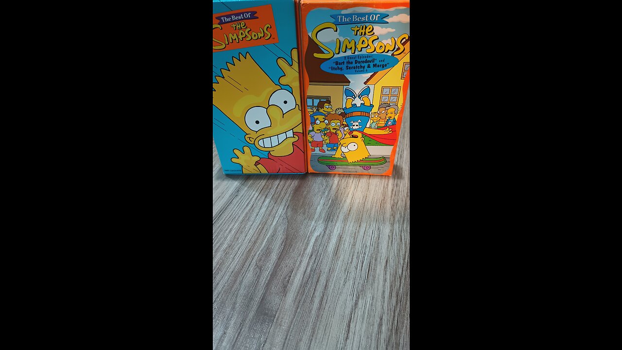 The Best Of The Simpsons Volume 6 VHS (Full VHS Tape)