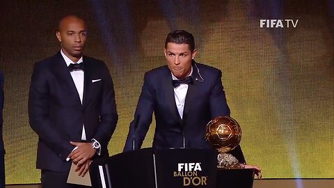 Cristiano Ronaldo wins FIFA Ballon d Or 2014