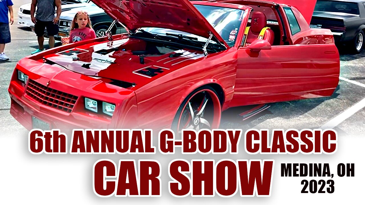 The 6th Annual G-Body Classic Car Show - 2023 - Must See!