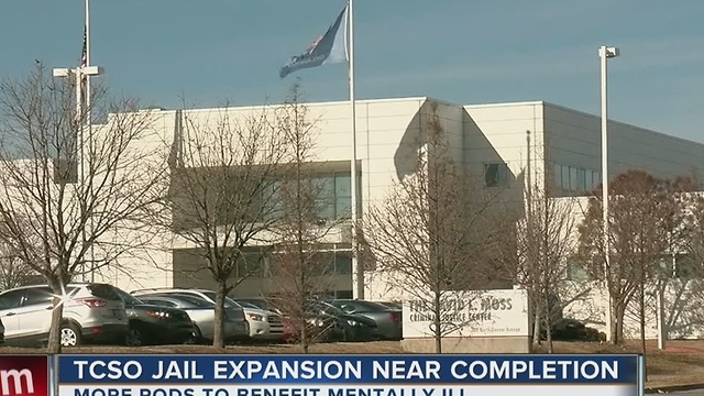 TCSO Jail Expansion Nears Completion
