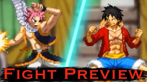 Monkey D. Luffy VS Natsu Dragneel (One Piece VS Fairy Tail) | Fight Preview