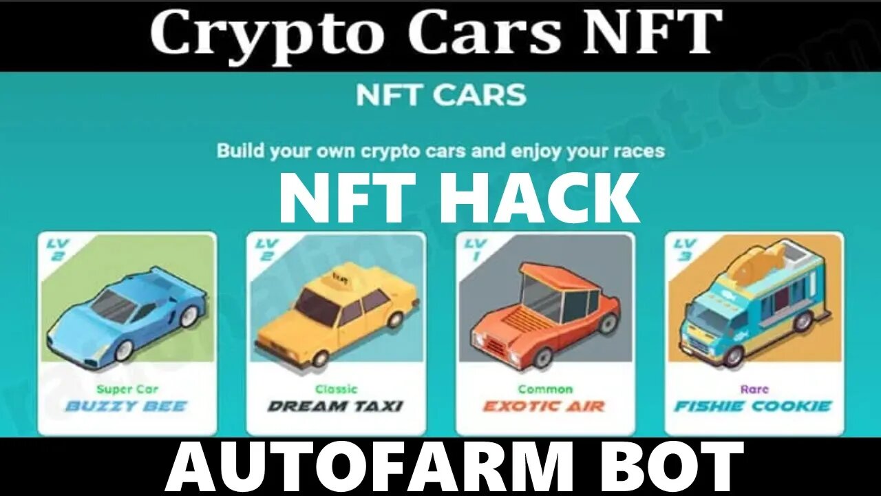 Crypto Cars NFT (undetected 2022) FREE DOWNLOAD HACK