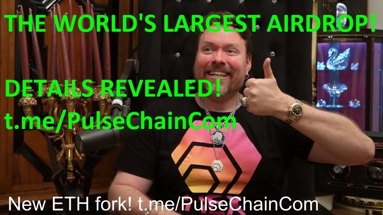 BITCOIN CRASH! BIGGEST AIRDROP IN HISTORY ETH FORK T.ME/PULSECHAINCOM W/ERC20! ETHEREUM DOGECOIN ETH