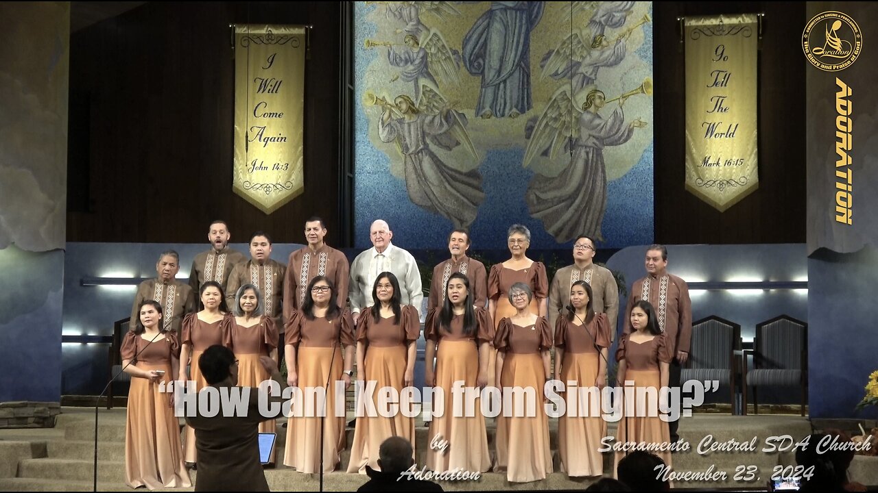 How Can I Keep from Singing? – Adoration at Sacramento Central