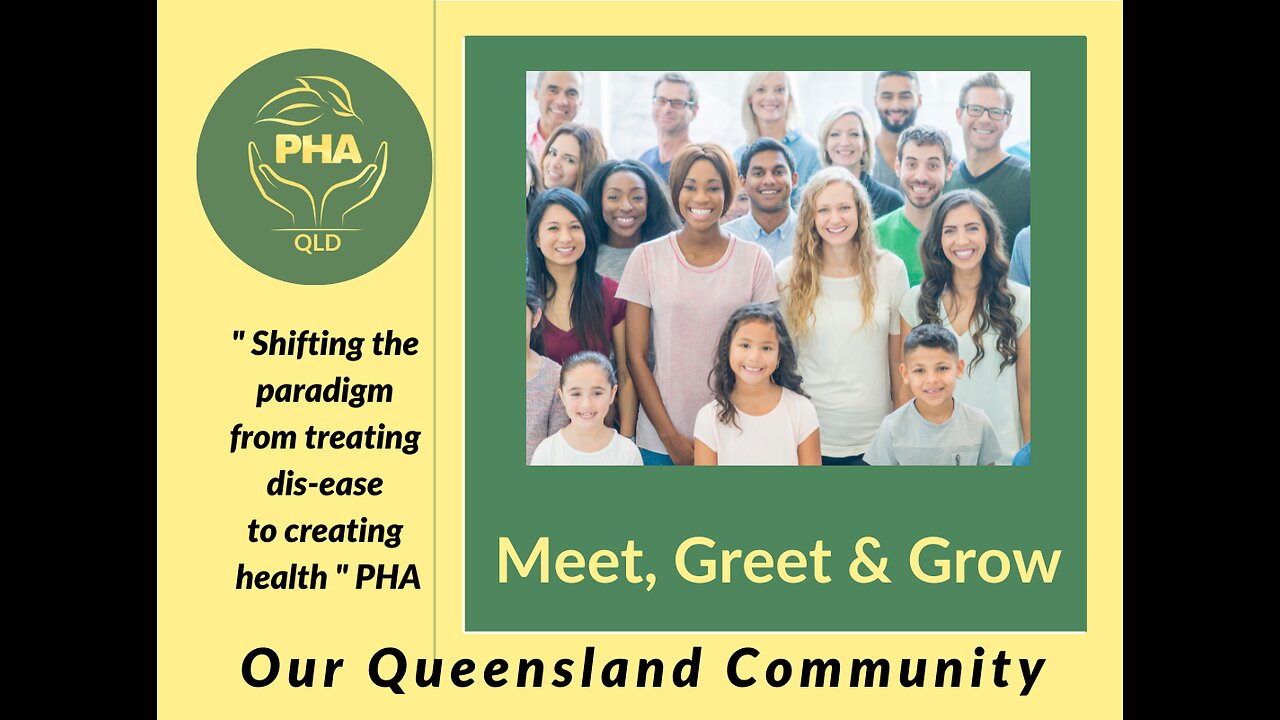 PHA Queensland ~ Meet Greet & Grow Our Community Hubs