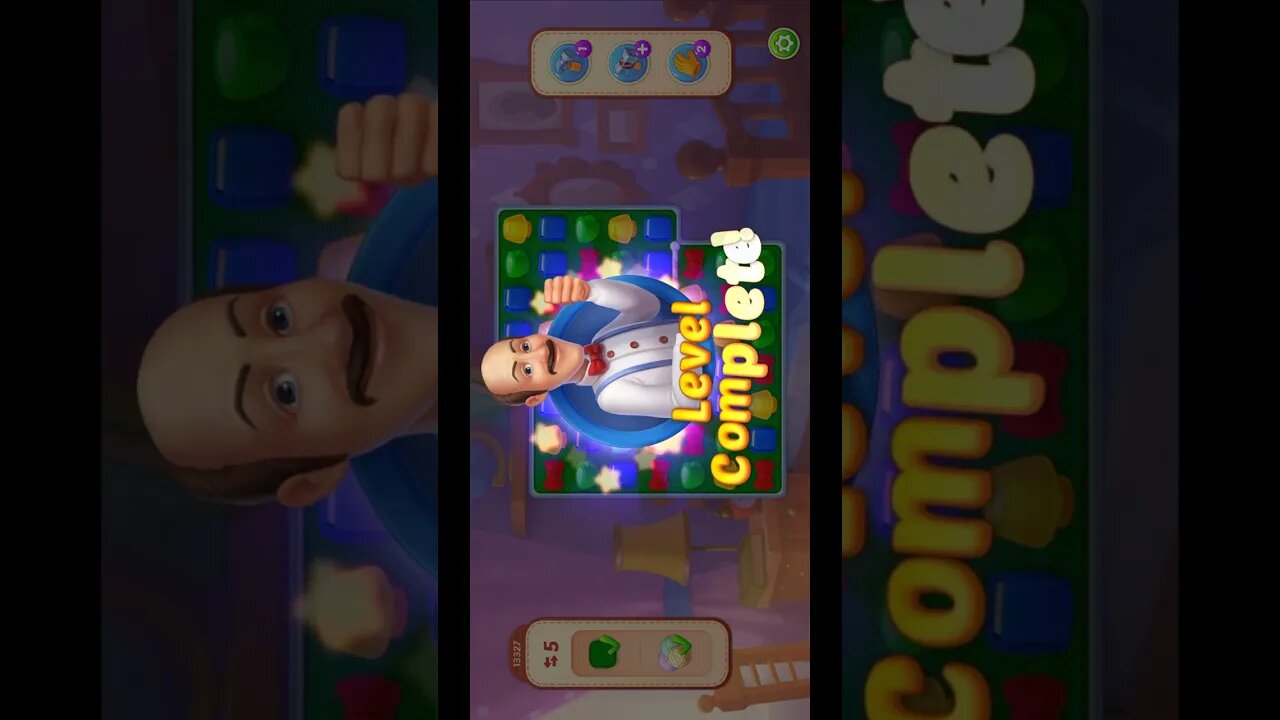 Shorts Playrix Homescapes Gameplay Walkthrough Level 13327-100