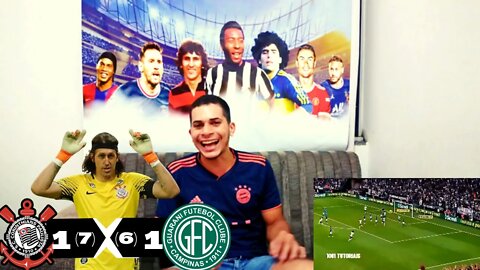 REACT CORINTHIANS 1 (7) X (6) 1 GUARANI | SEMI FINAL PAULISTA