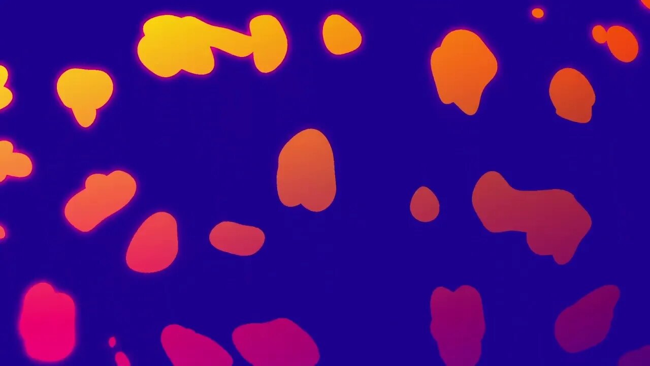 Dancing Neon Lava Lamp | Screensaver & Music | Night Light | Sleep, Study, Work, Relax