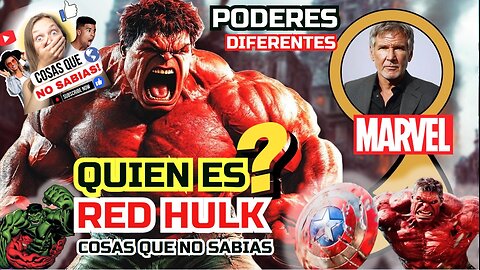 el Verdadero Poder de Red Hulk!