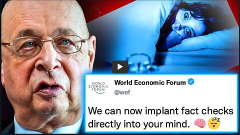 Klaus Schwab Brags WEF Can 'Fact Check Your Subconscious' by 'Hacking Your Dreams'