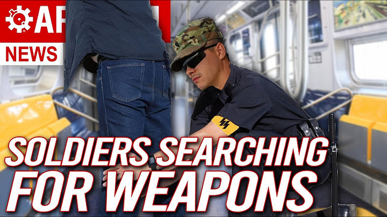 Why Are Soldiers Making Warrantless Searches Of Train Passengers? Is That Even LEGAL?!?