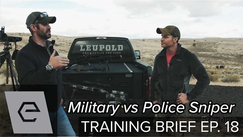 Training Brief, Episode 18 – Military vs. Police Sniper