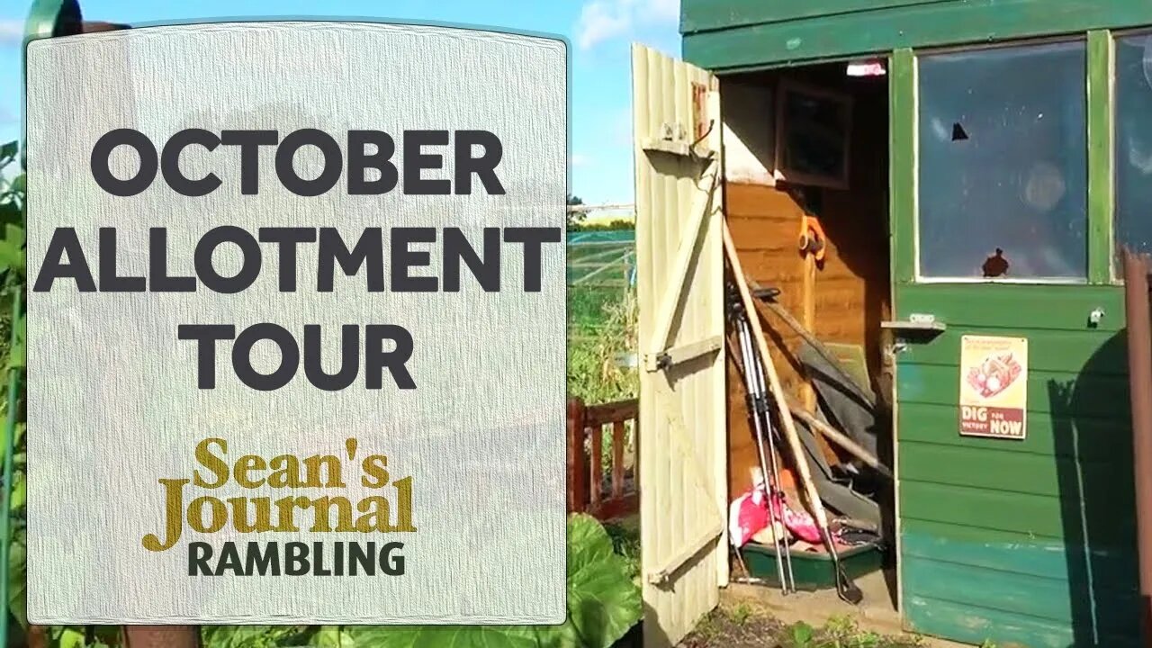 October Allotment Garden Tour (October 2023)