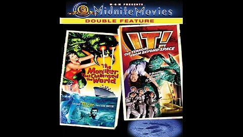THE MONSTER THAT CHALLENGED THE WORLD 1957 & IT! THE TERROR FROM BEYOND SPACE 1958 DOUBLE FEATURE