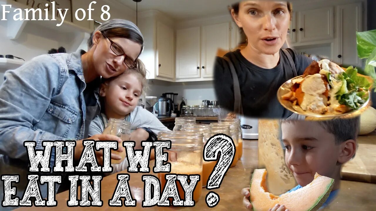 What We Eat In A Day? ~ Our Health Journey ~ Family Of 8 ~ MOM Life