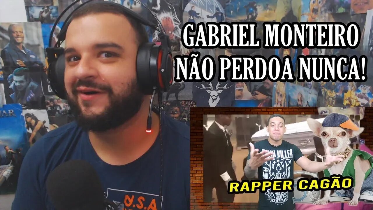 (REACT) RAPPER ME DESAFIOU E CHAMOU A MÃE. CAGÃO! ( Gabriel Monteiro )