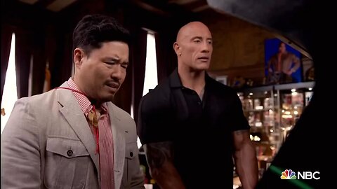 Tonight on NBC Young Rock- The Rock talks about him lifestyle